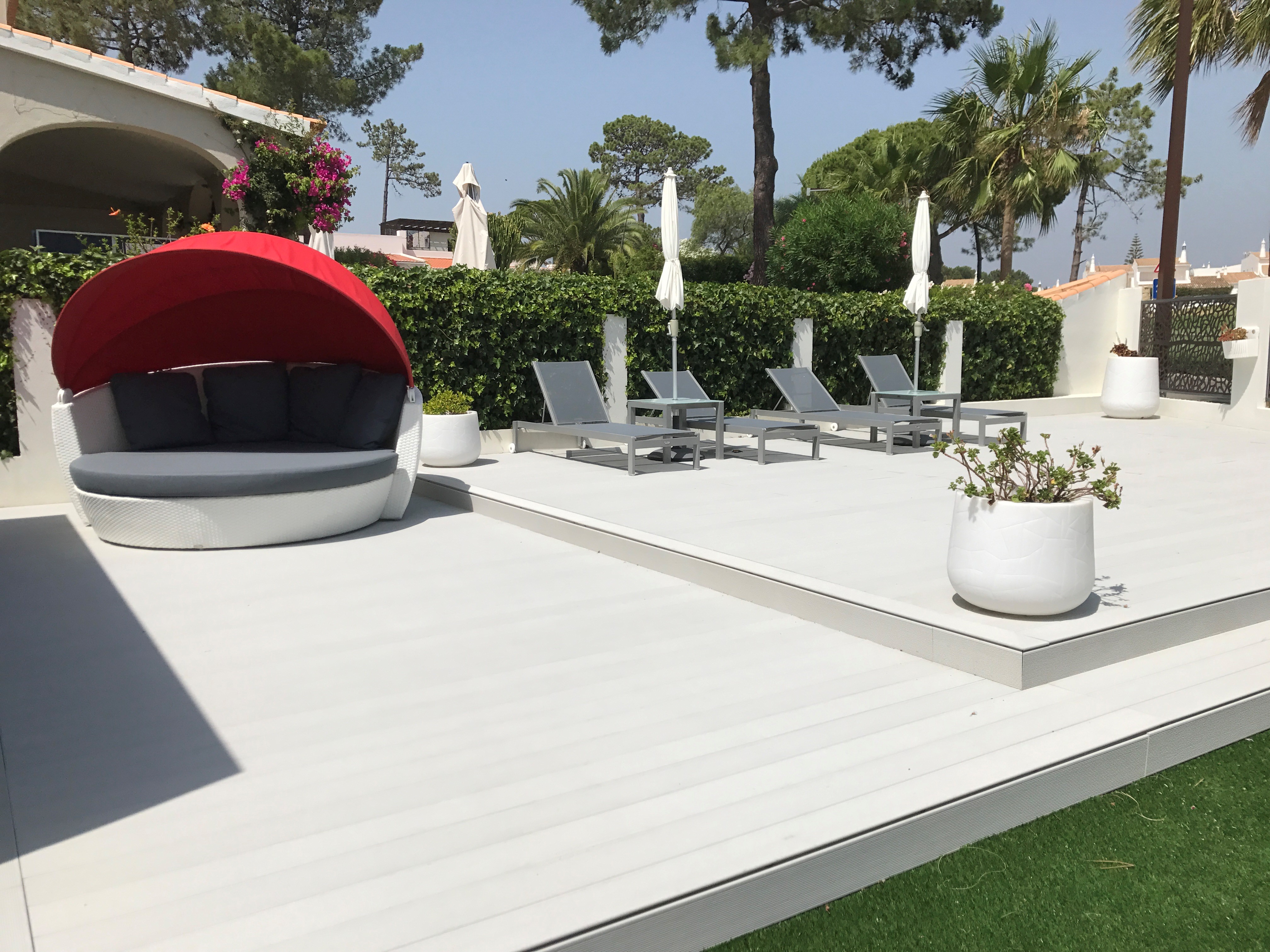 decking wpc tecnodeck bianco sfumato decking wpc tecnodeck bianco sfumato