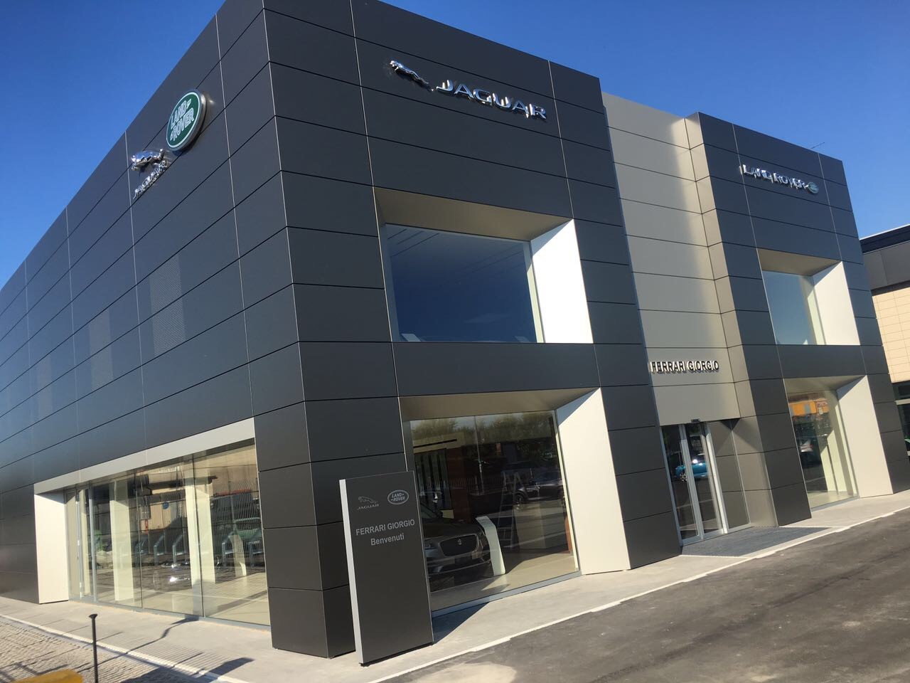 rivestimento concessionaria alluminio alucobond rivestimento concessionaria alluminio alucobond